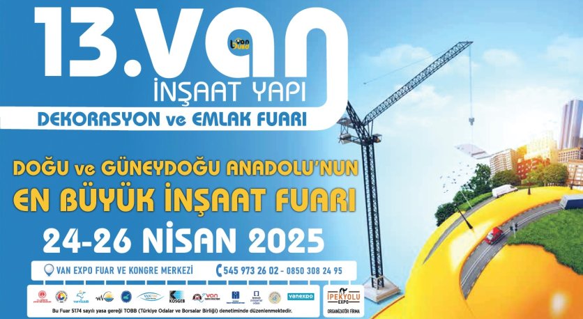 13.Van İnşaat Yapı Dekorasyon ve Emlak Fuarı