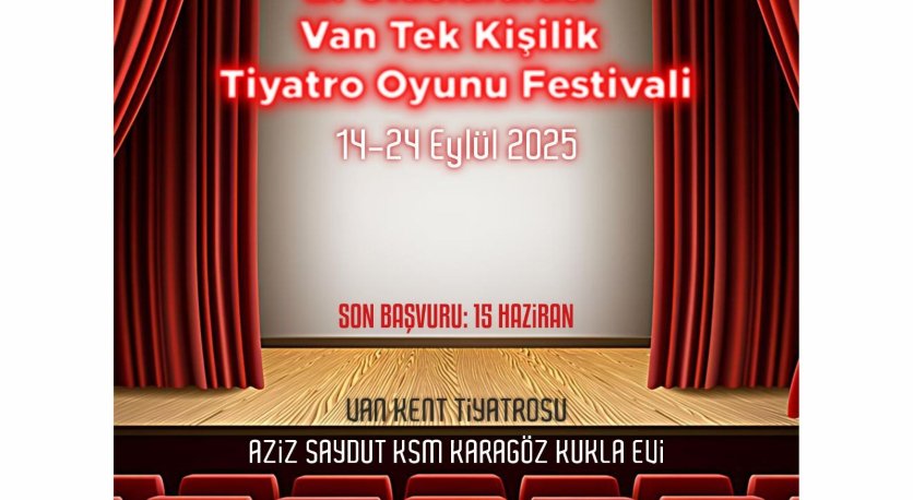 2.Uluslararası Van Tek Kişilik Tiyatro Festivali